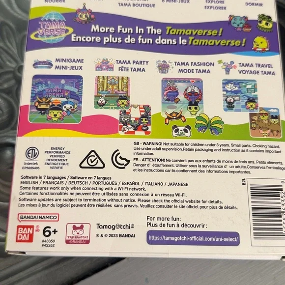 Tamagotchi Uni Purple Virtual Pet - Picture 7 of 12